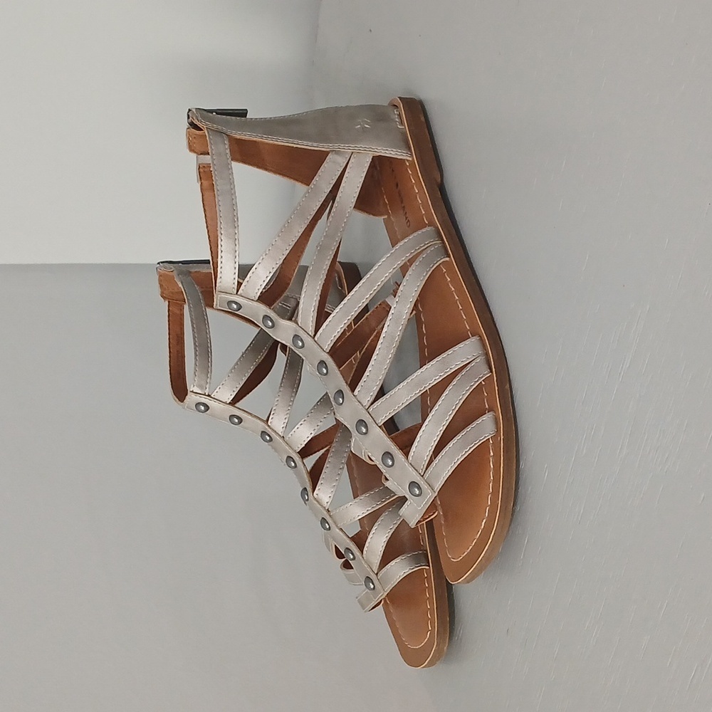Lucky Brand Metallic Gladiator Sandals - Picture 2 of 7